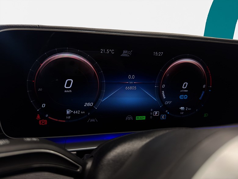 Mercedes-Benz GLE 350 de 4MATIC Coupé, Premium Plus, AMG, 4,99%, Pano, Navi 2021, blå – bild 12 av 26, begagnad hos Niber i Järfälla
