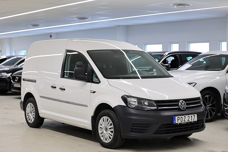 Volkswagen Caddy 2.0 TDI DSG Vst-inrett Värmare med fjärr Bluetooth MOMS