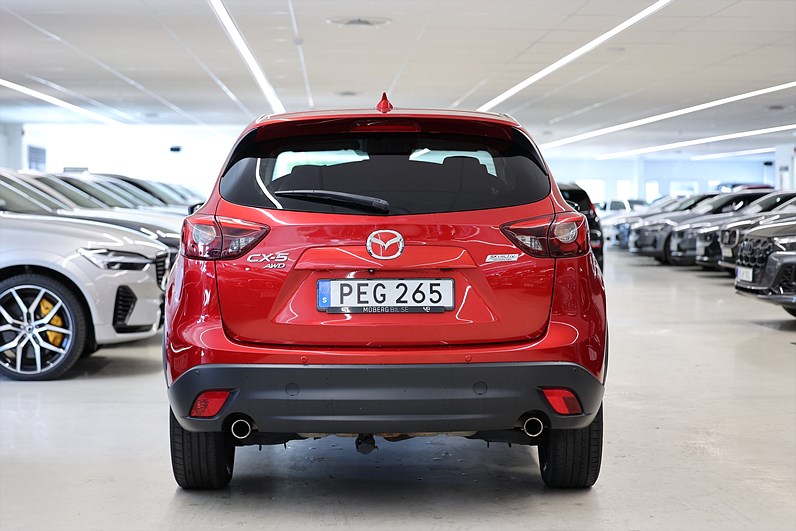 Mazda CX-5 2.5 AWD 192hk Optimum BOSE Drag Navi Läder