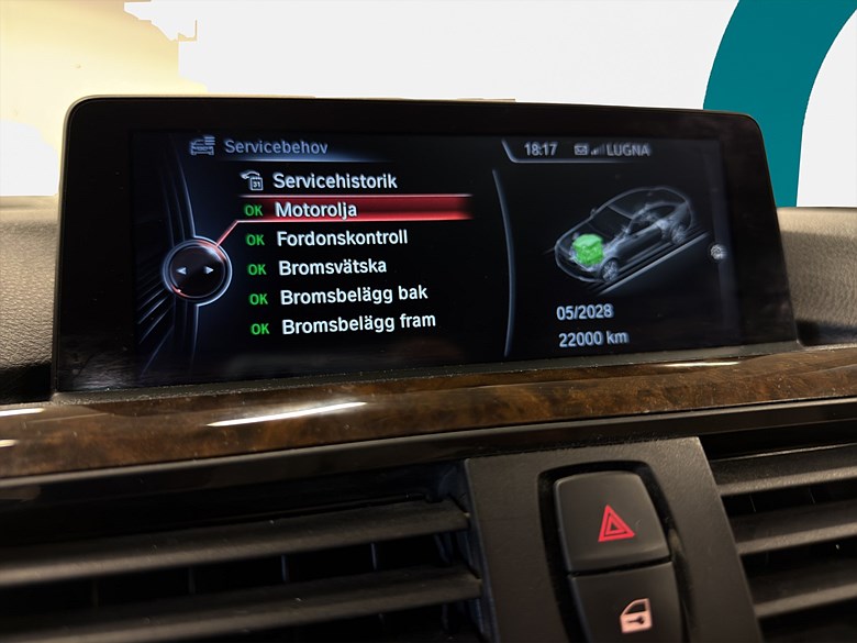 BMW 420 d Gran Coupé  M-Sport, Ljus inr, Drag, fr 2,99% 2015, svart – bild 14 av 23, begagnad hos Niber i Järfälla