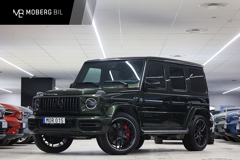 Mercedes-Benz AMG G 63 585hk Manufaktor Ferrita Sv-Såld