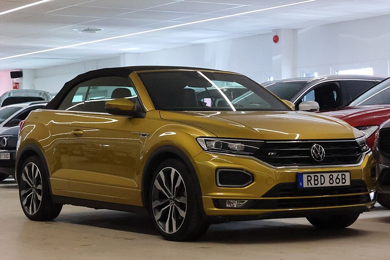 Volkswagen T-Roc Cabriolet 1.5 TSI 150hk R Line Läder Beats B-Kamera