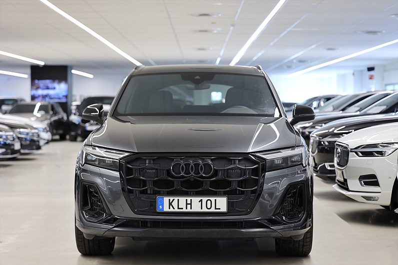 Audi Q7 60 TFSI e quattro S-line 490hk Svart Optik Drag Leasbar