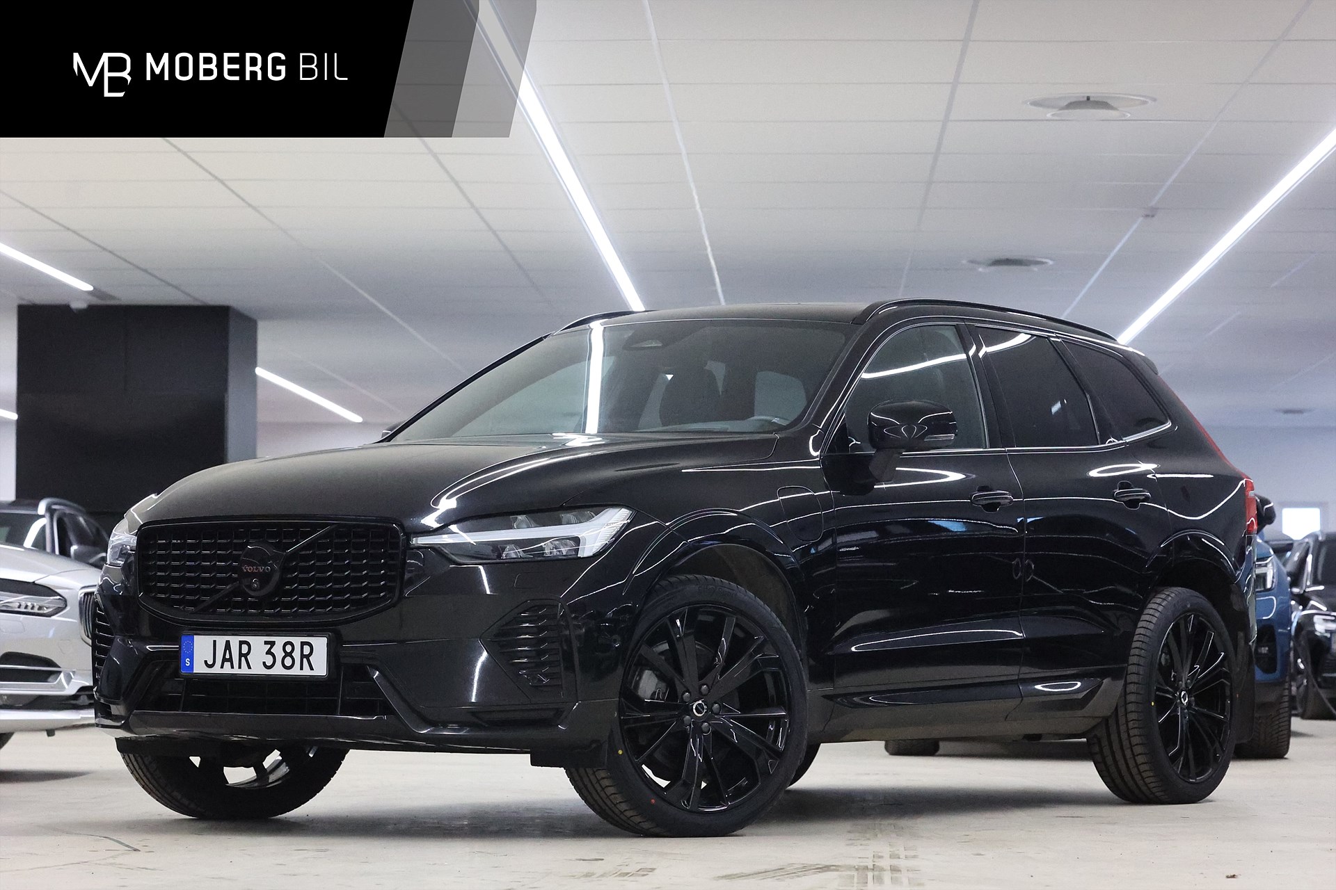 Volvo XC60 Recharge T8 AWD 456hk Ultimate Black Edt H/K 360 HUD Massage
