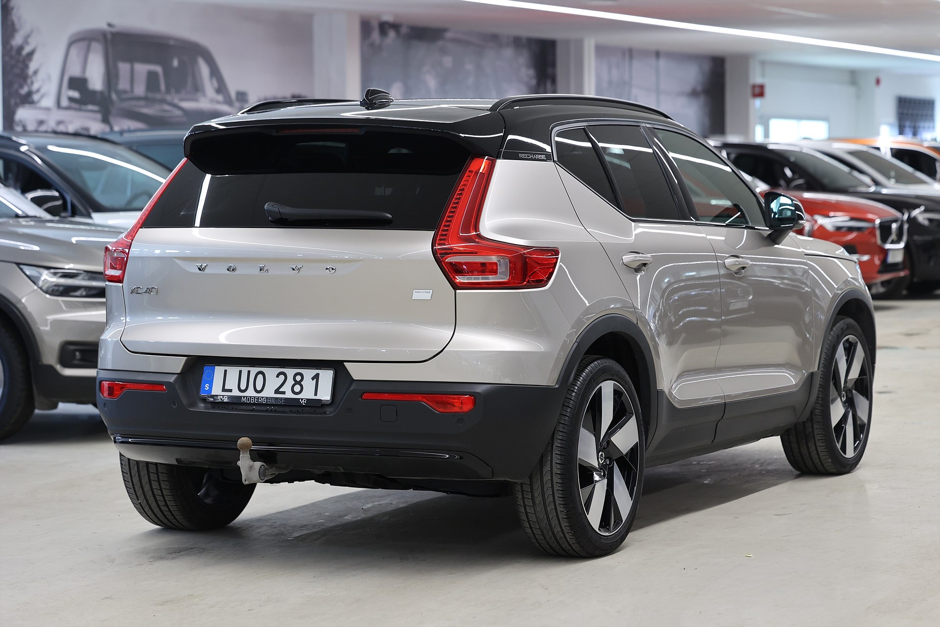 Volvo XC40 Recharge Single Motor 231hk Plus Keyless B-kamera Drag