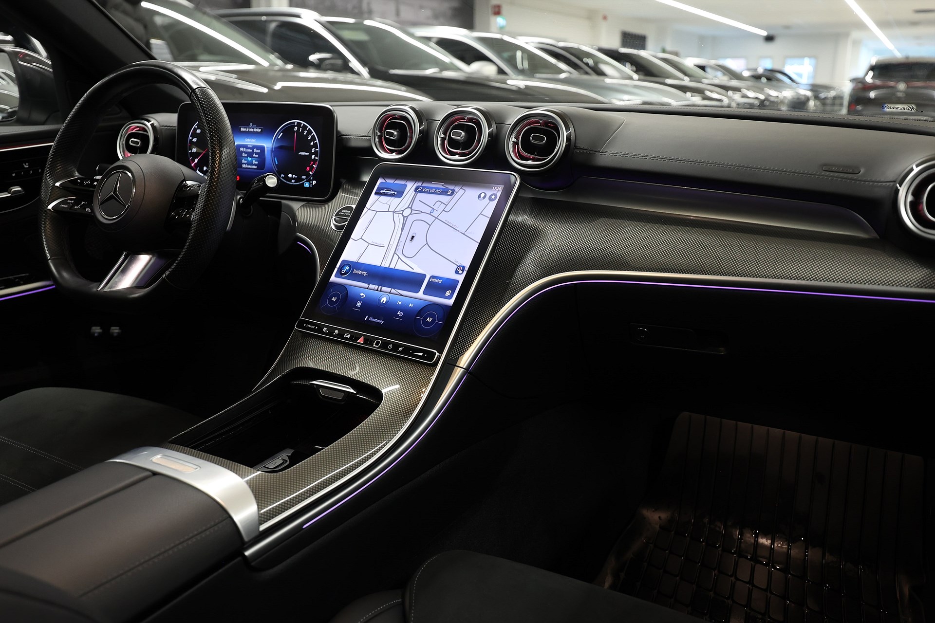 Mercedes-Benz C 300 e 313hk AMG 360 Pano Värmare Navi