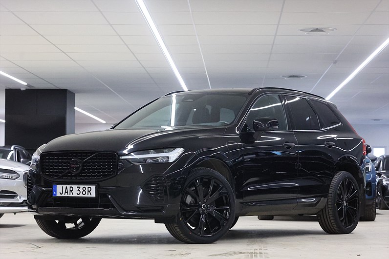 Volvo XC60 Recharge T8 AWD 456hk Ultimate Black Edt H/K 360 HUD Massage