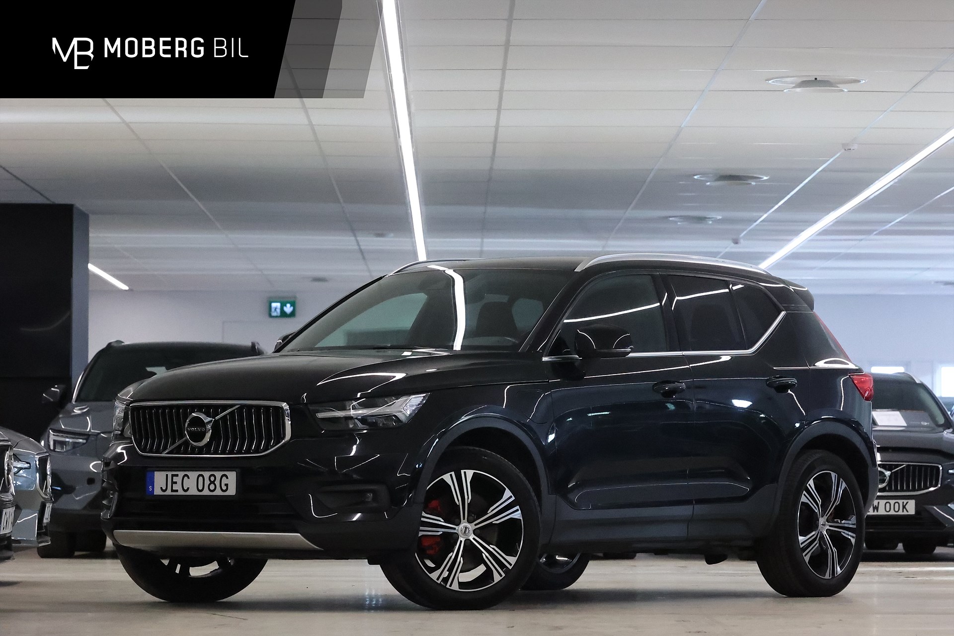Volvo XC40 Recharge T4 DCT 211hk Inscription H/K Läder Keyless Drag