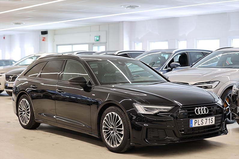Audi A6 Avant 55 TFSI e Q S Line Svart Optik Drag Cockpit MOMS