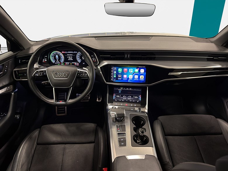 Audi A6 Avant TFSI e quattro 367hk B&O Matrix, S-line, B-Optik 2023, silver – bild 20 av 24, begagnad hos Niber i Järfälla