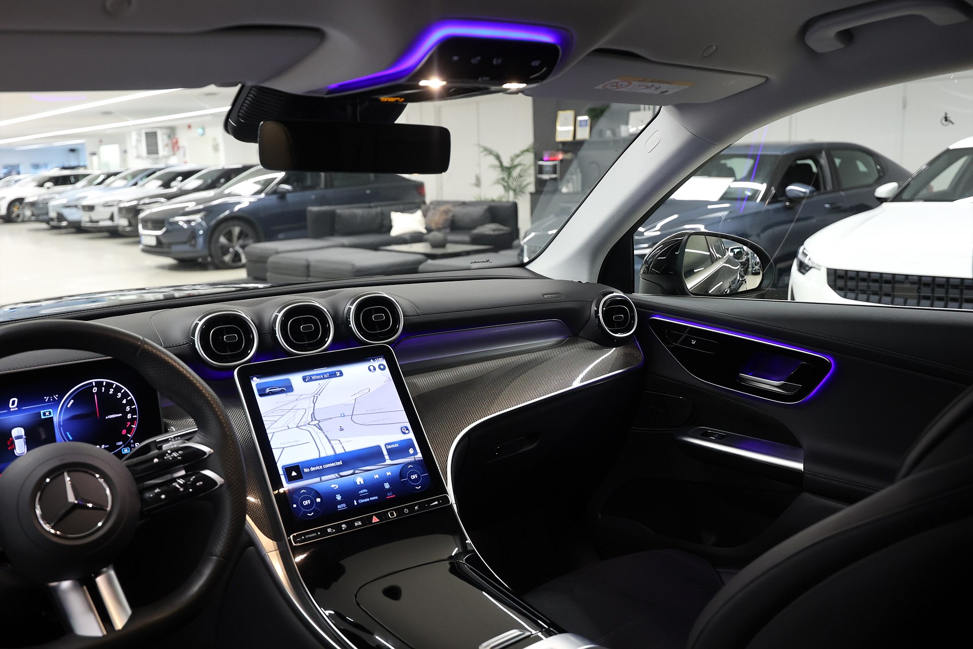 Mercedes-Benz GLC 300 e 4M *Inbyteskampanj!* AMG Drag Skinn MOMS