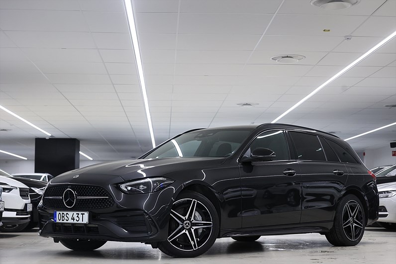 Mercedes-Benz C 300 T e 313hk *Hjulkampanj!* AMG Bur Pano HUD