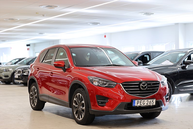 Mazda CX-5 2.5 AWD 192hk Optimum BOSE Drag Navi Läder