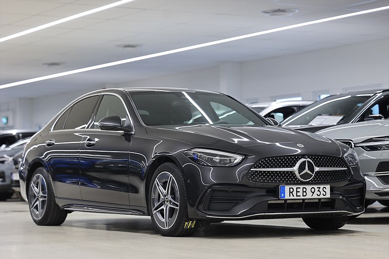 Mercedes-Benz C 300 e 313hk AMG 360 Pano Värmare Navi