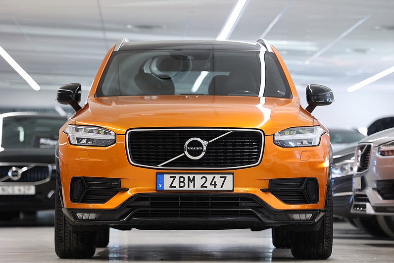Volvo XC90 D5 AWD 235hk *Hjulkampanj!* R-Design Luft 7-Sits Drag
