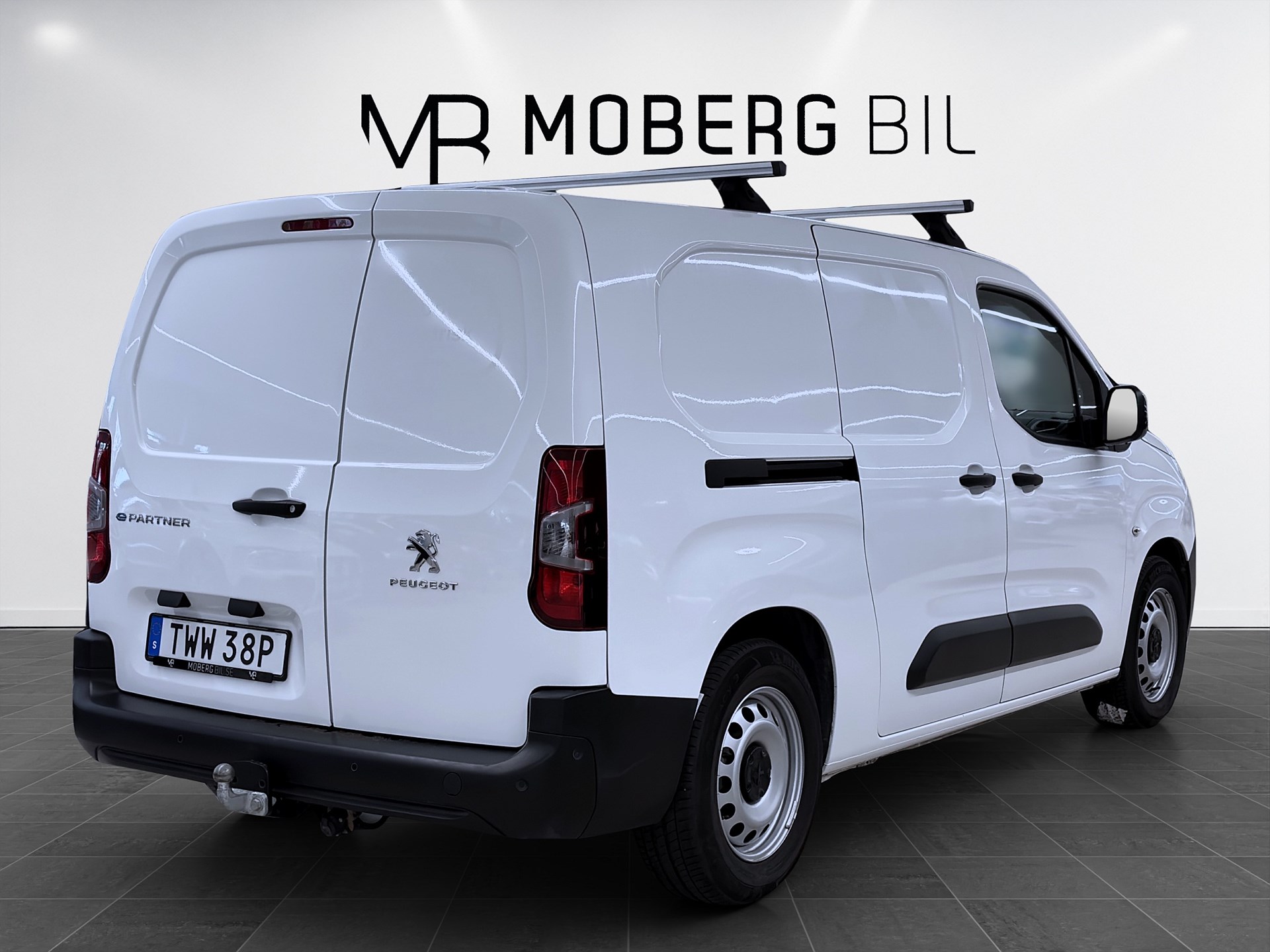 Peugeot e-Partner L2 136hk Helg på Moberg! V-Inrett Drag Värmare