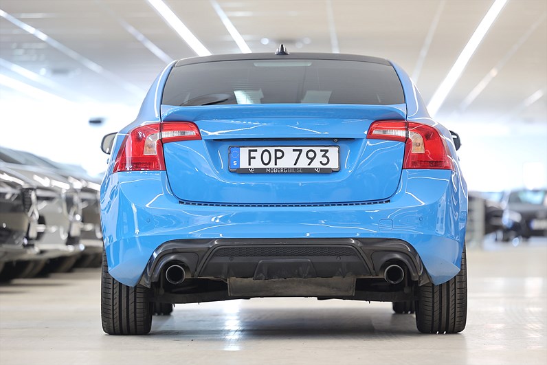 Volvo S60 T6 306hk R-Design Polestar H/K Läder Navi B-Kamera