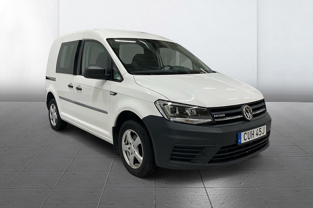Volkswagen Caddy Skåp 1.4 TGI Gas Drag Inredning MOMS 110hk – bild 3 av 9