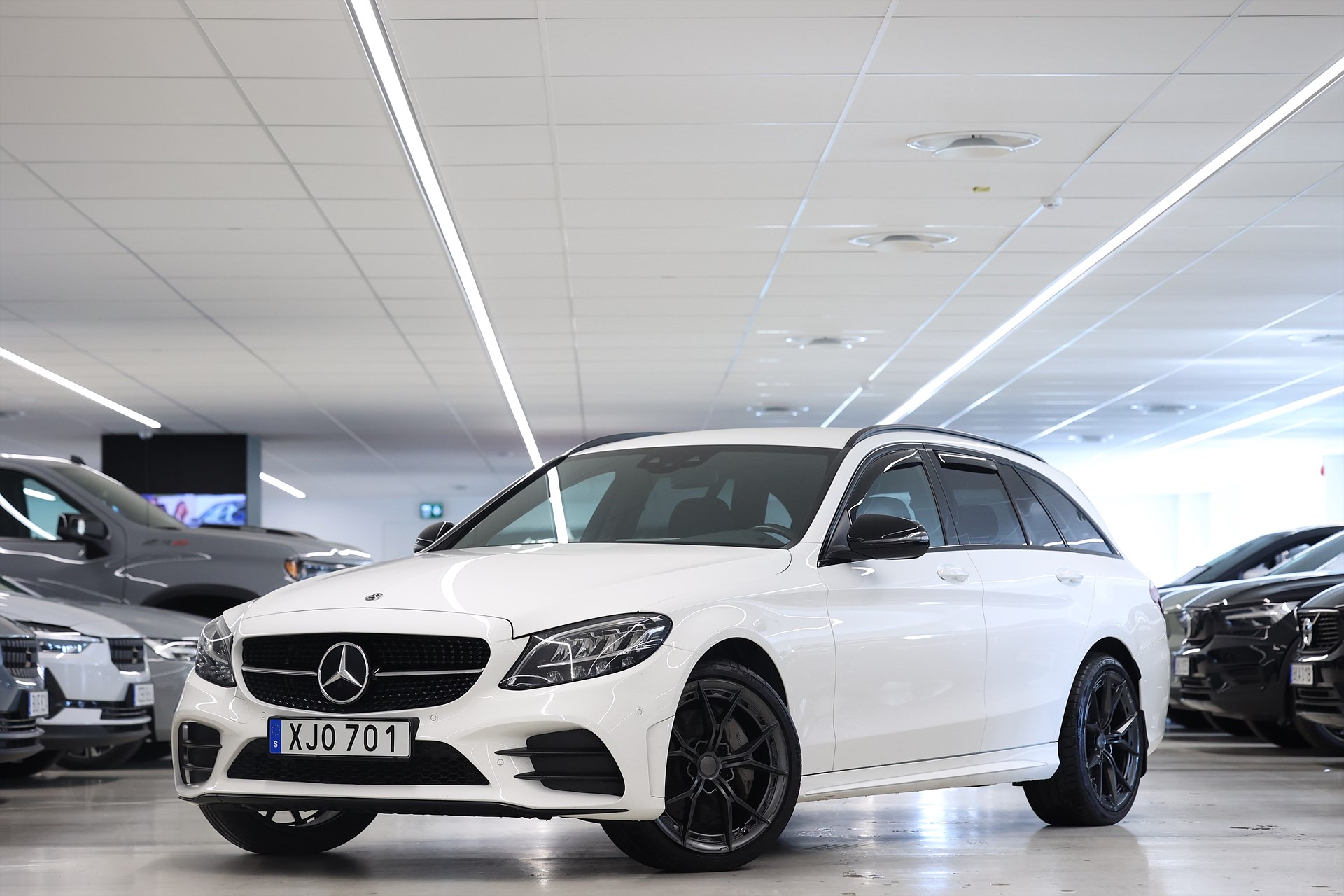 Mercedes-Benz C 300 de AMG Line Night edt B-kamera Drag