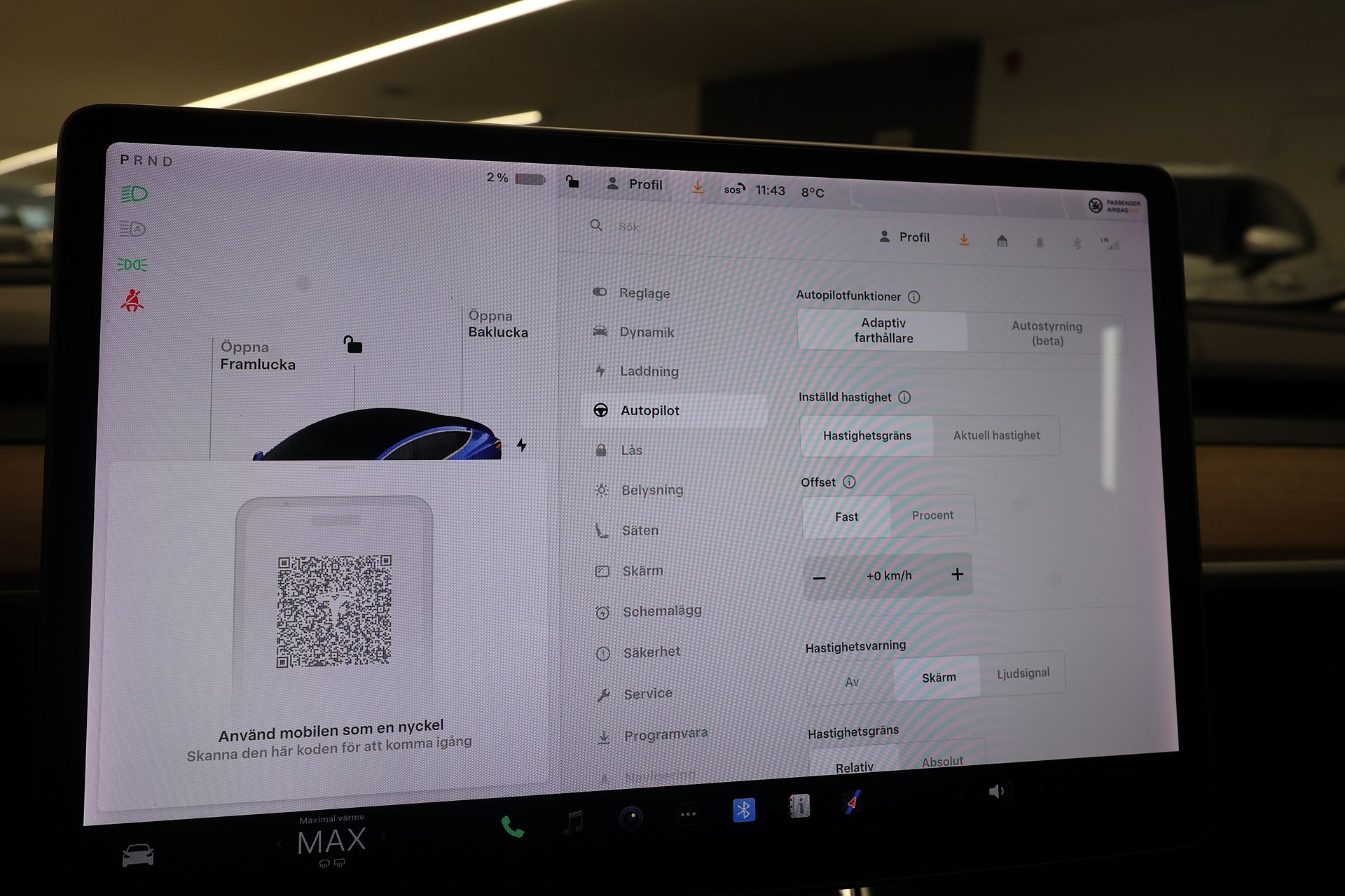 Tesla Model 3 Long Range AWD 440hk *Kampanj!* AP Pano Läder