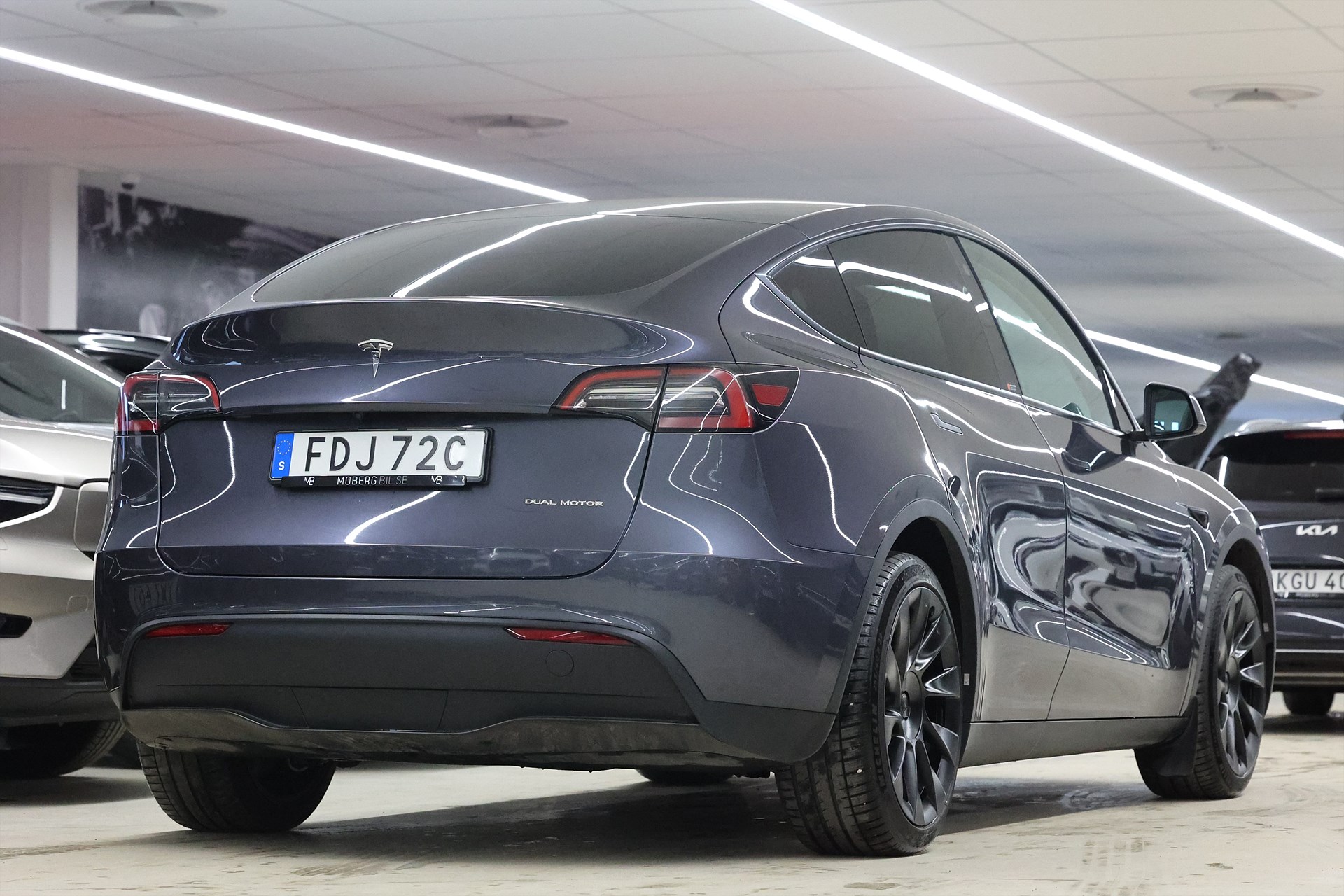 Tesla Model Y Long Range AWD 514hk Autopilot Pano Läder Navi
