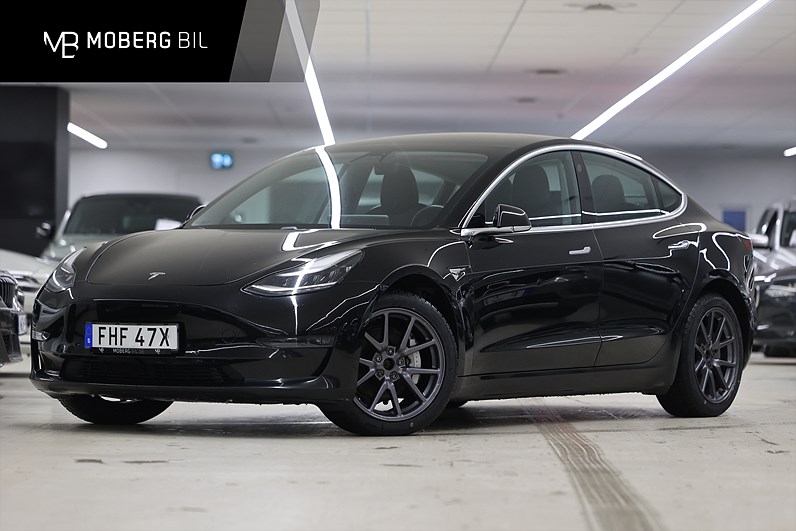 Tesla Model 3 Long Range AWD 440hk *Kampanj!* AP Pano Läder