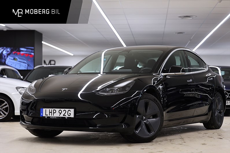 Tesla Model 3 Standard Range Plus 258hk AP Pano Skinn MOMS