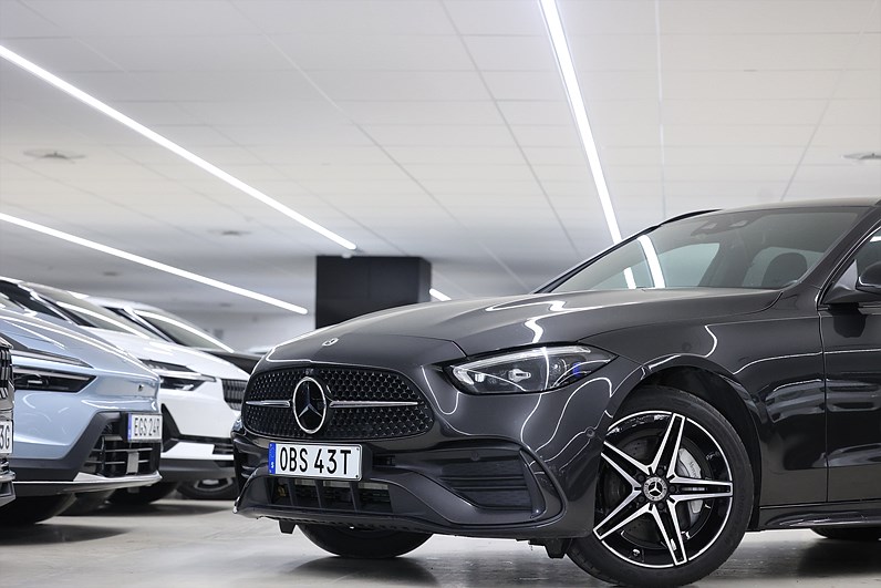 Mercedes-Benz C 300 T e 313hk *Hjulkampanj!* AMG Bur Pano HUD