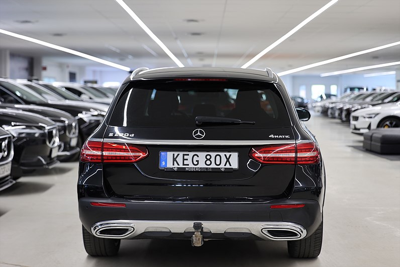Mercedes-Benz E 220 d 4M All-Terrain Avantgarde Pano 360-kam Luft.fjärdr