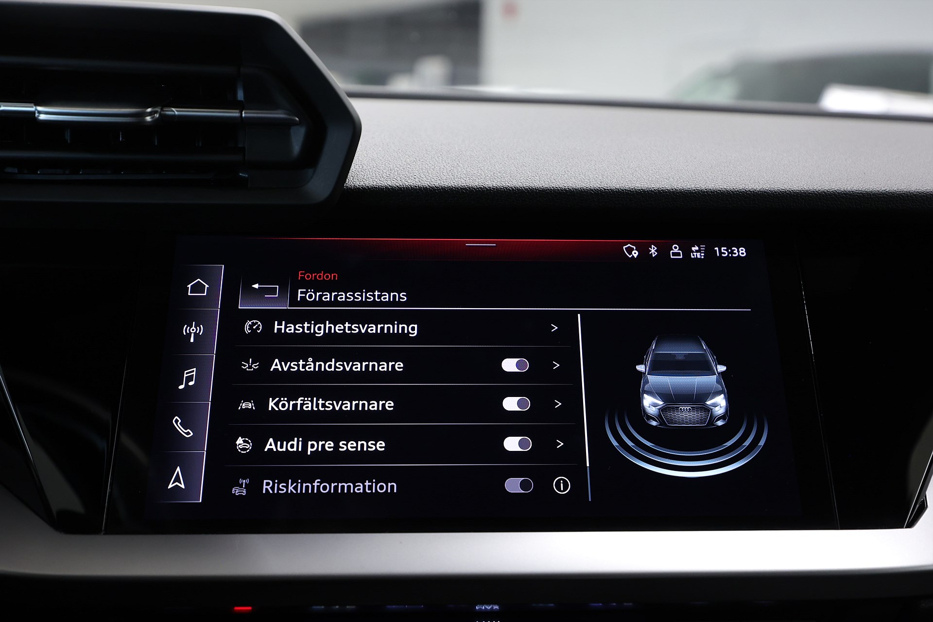 Audi A3 Sportback 35 TFSI 150hk Comfort PDC LED Cockpit