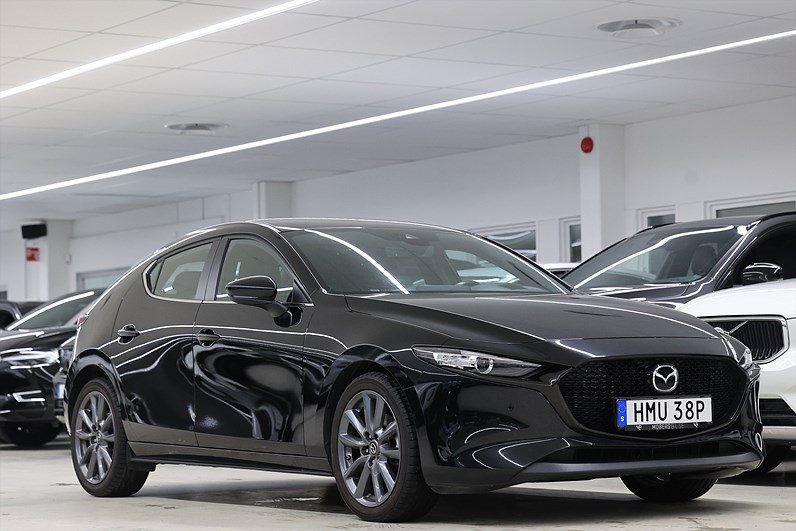 Mazda 3 Hatchback 2.0 M Hybrid 150hk *Hjulkampanj!* B-kamera Navi