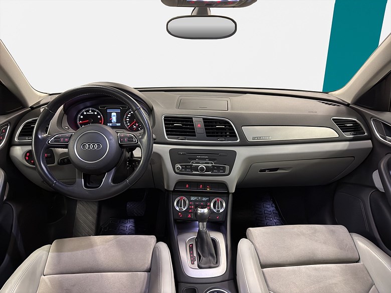 Audi Q3 2.0 TFSI quattro Panorama Navi Drag 2014, silver – bild 19 av 25, begagnad hos Niber i Järfälla