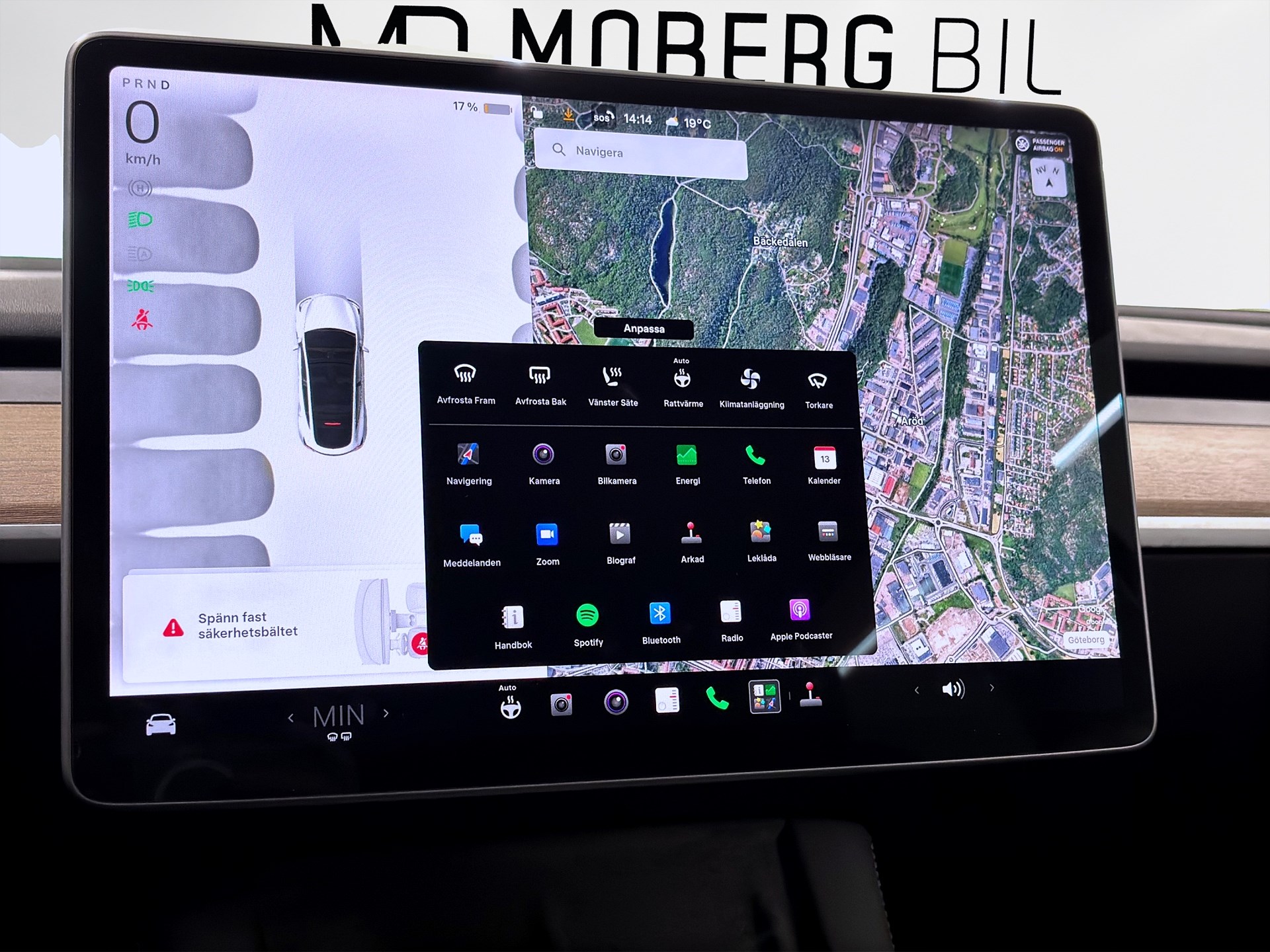 Tesla Model Y Performance 534hk Pano Läder Drag B-Kamera