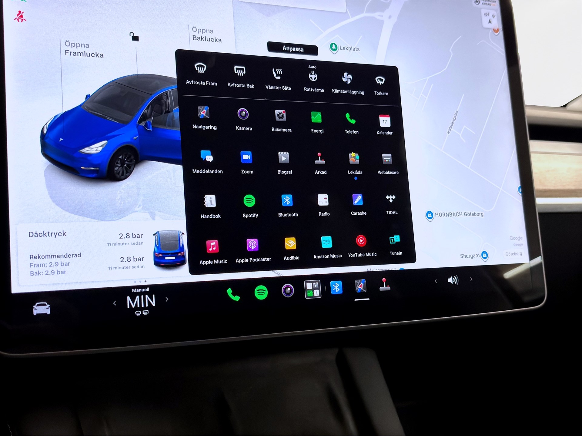 Tesla Model Y Long Range AWD 514hk Pano Drag Läder Navi