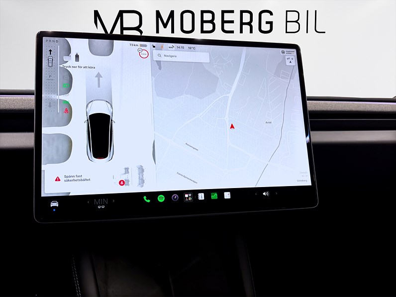 Tesla Model 3 Standard Range 283hk Läder Pano Navi B-Kamera
