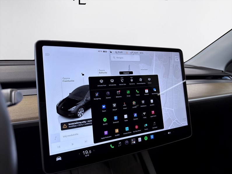 Tesla Model Y Standard Range 299hk Helg på Moberg! Pano Premium Navi