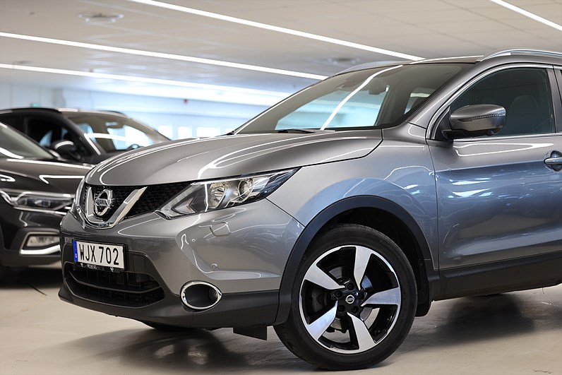 Nissan Qashqai 115hk N Vision Pano 360kam Drag Keyless Navi