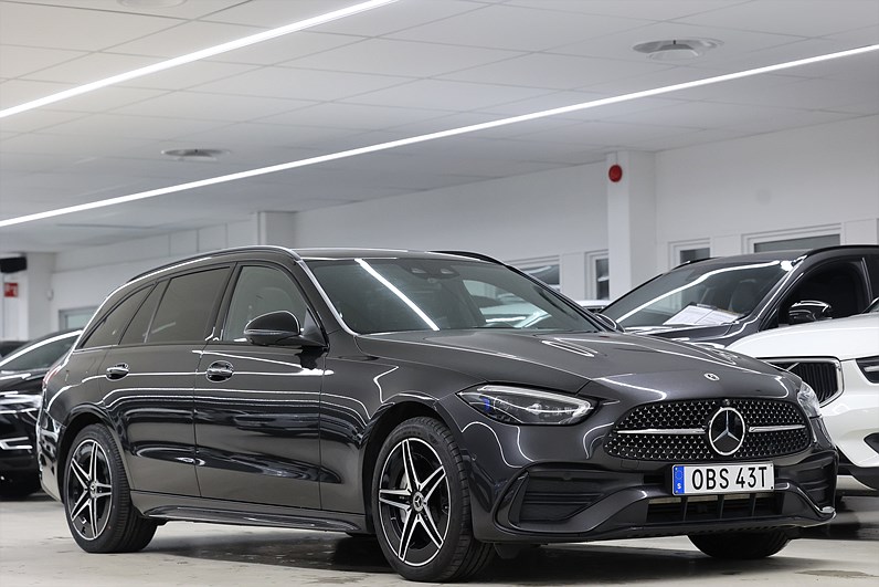 Mercedes-Benz C 300 T e 313hk *Hjulkampanj!* AMG Bur Pano HUD