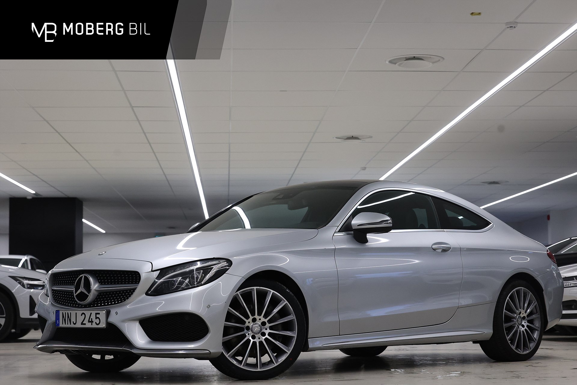 Mercedes-Benz C 300 Coupé 211hk *Hjulkampanj!* AMG Pano Bur