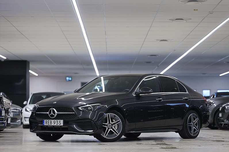 Mercedes-Benz C 300 e 313hk AMG 360 Pano Värmare Navi