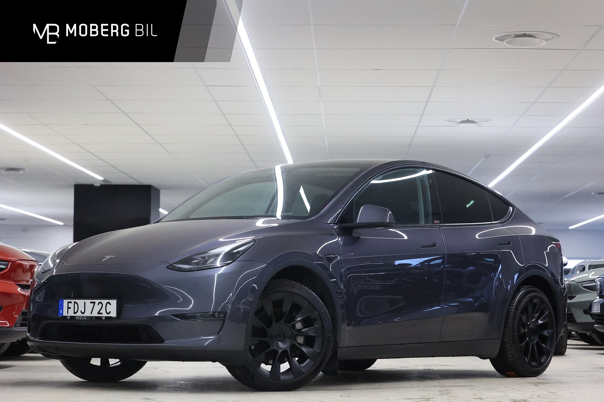Tesla Model Y Long Range AWD 514hk Autopilot Pano Läder Navi