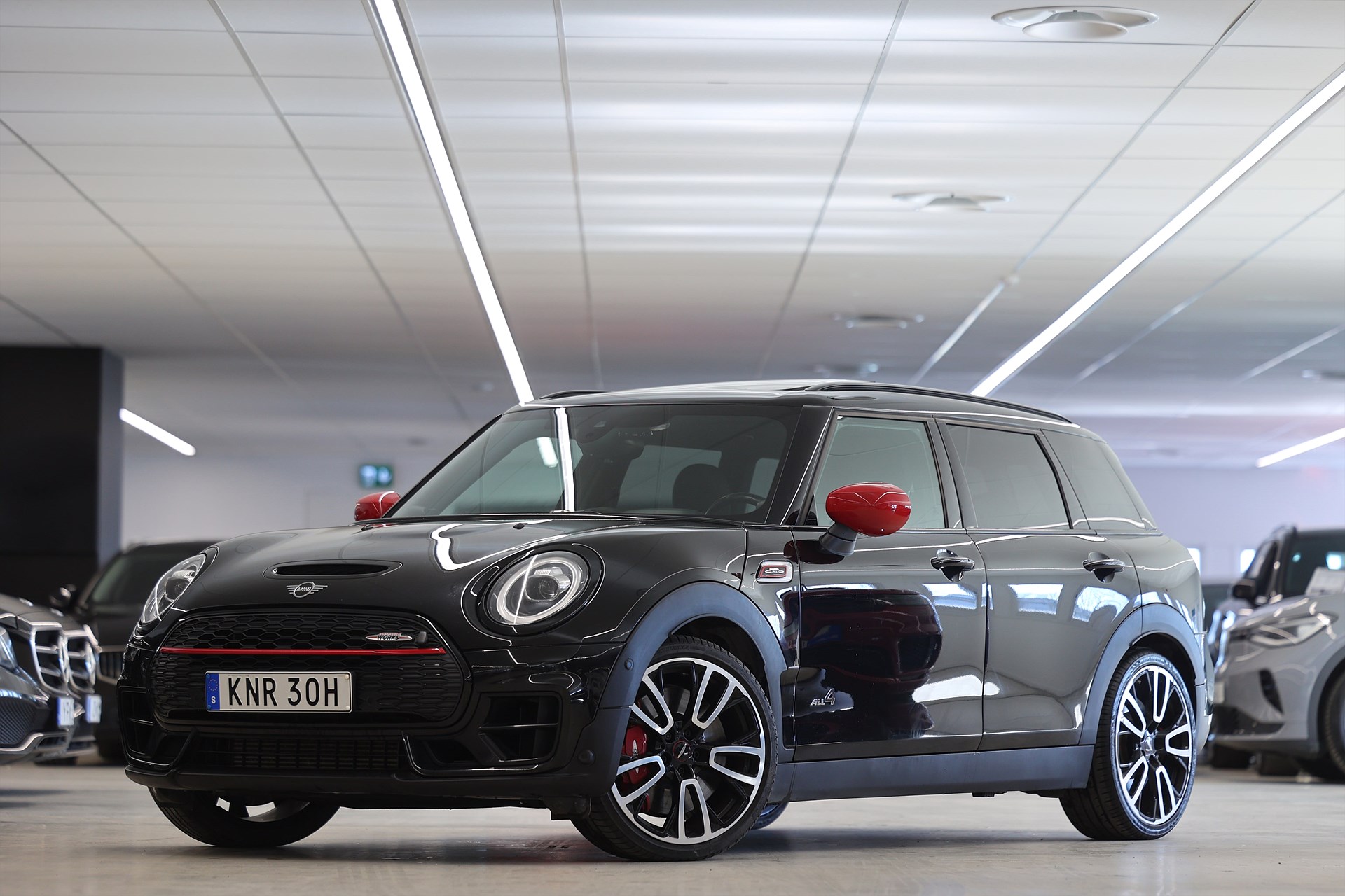 MINI JCW ALL4 Clubman 306hk H/K HUD Pano Läder Navi