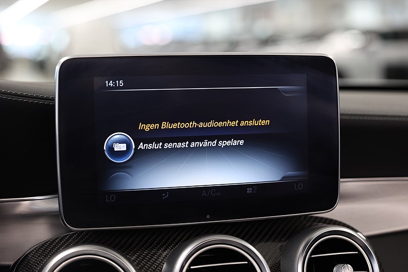 Mercedes-Benz AMG C 63 S Cab 510hk Performance Burmester HUD