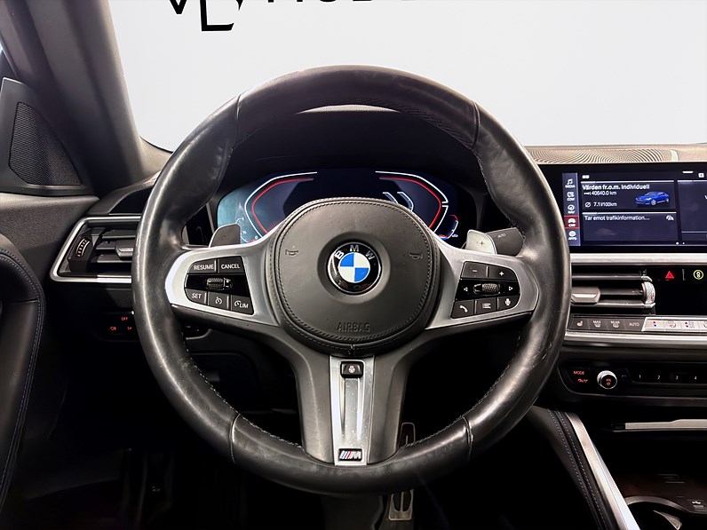 BMW 220i Coupé 184hk M-Sport B-Kamera Navi Keyless PDC Drag
