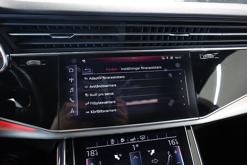 Audi Q8 50 TDI 286hk Q S-Line B&O 360-Kamera Pano Värmare Luftfjädring