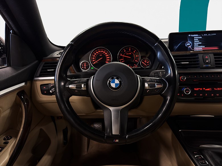 BMW 420 d Gran Coupé  M-Sport, Ljus inr, Drag, fr 2,99% 2015, svart – bild 16 av 23, begagnad hos Niber i Järfälla