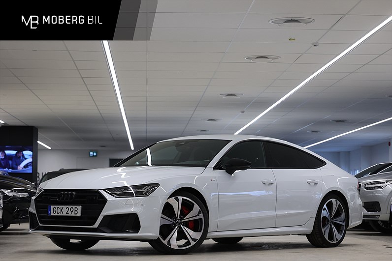 Audi A7 Sportback 55 TFSI e Quattro 367hk *Hjulkampanj!* S-Line MOMS