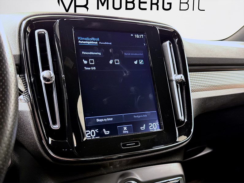 Volvo XC40 Recharge T5 262hk R-Design Navi Keyless B-Kamera