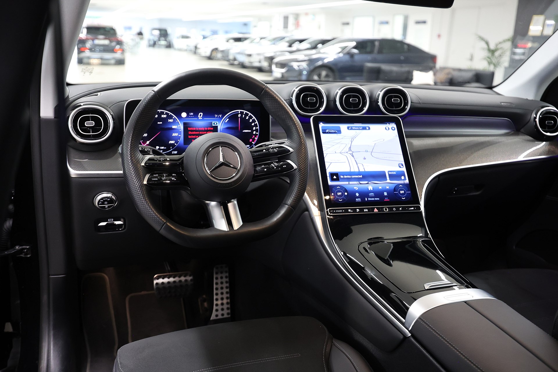 Mercedes-Benz GLC 300 e 4M *Inbyteskampanj!* AMG Drag Skinn MOMS