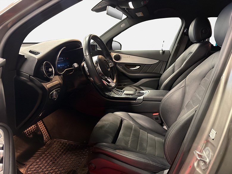 Mercedes-Benz GLC 300 de 4MATIC AMG, Night, Drag, Värmare 2021, silver – bild 11 av 26, begagnad hos Niber i Järfälla